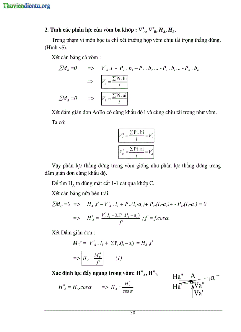 image for page Giáo trình Cơ học kêt cấu