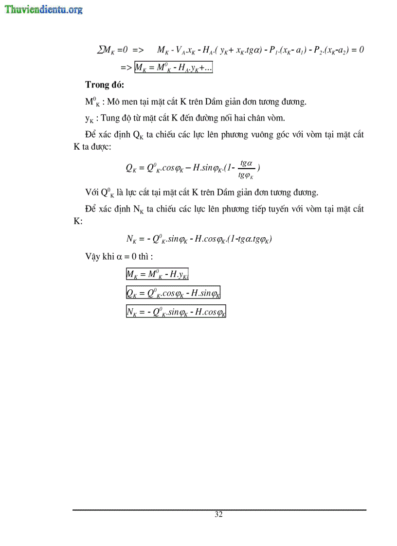 image for page Giáo trình Cơ học kêt cấu