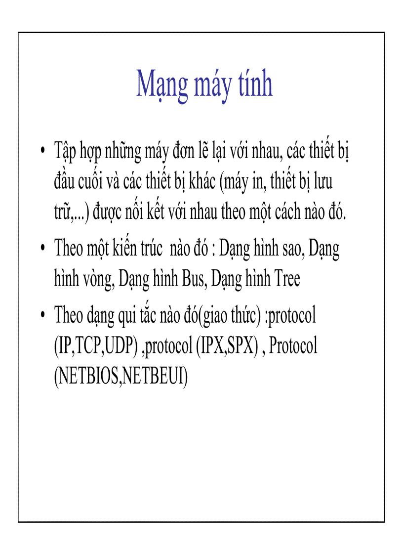 image for page Tài liệu mạng máy tính Trương Văn Thắng