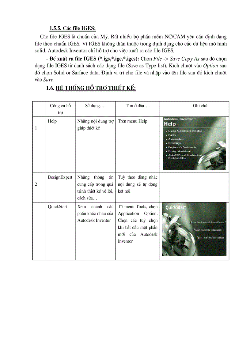 image for page Giới thiệu chung về Autodesk Inventor