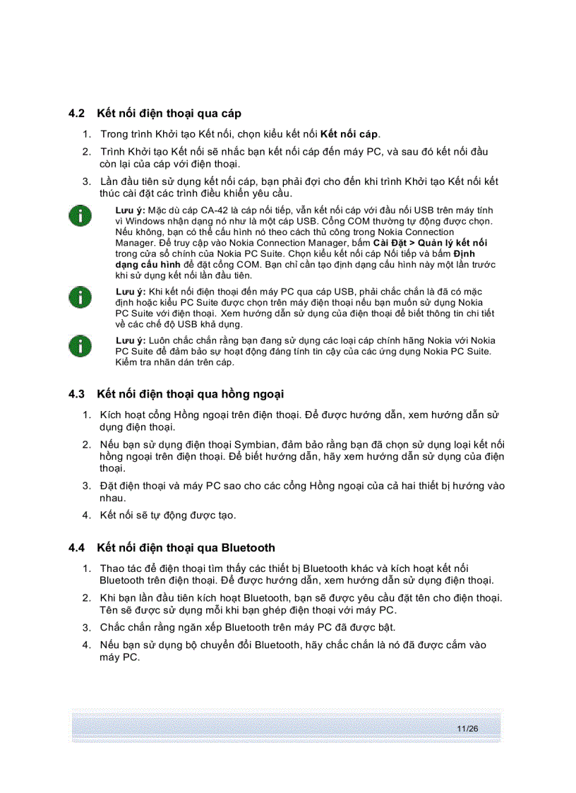 image for page Hướng dẫn sử dụng NOKIA PC SUITE 7 1