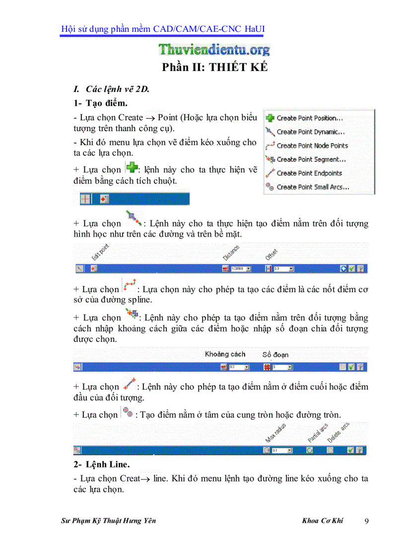 image for page Giáo trình MasterCAM X3 SPKT Hưng Yên