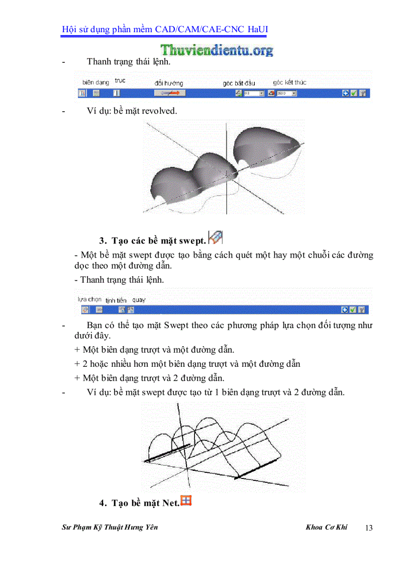 image for page Giáo trình MasterCAM X3 SPKT Hưng Yên