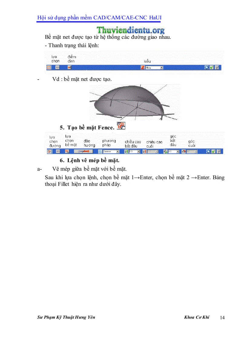 image for page Giáo trình MasterCAM X3 SPKT Hưng Yên