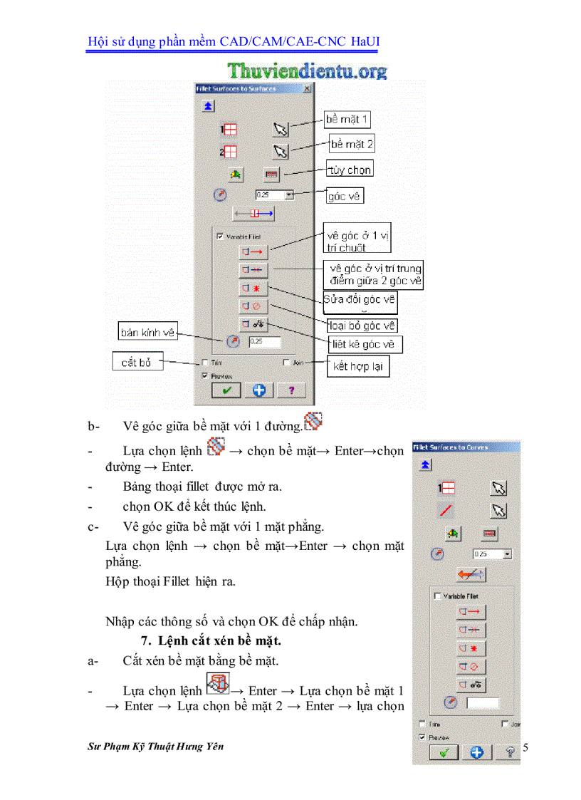 image for page Giáo trình MasterCAM X3 SPKT Hưng Yên