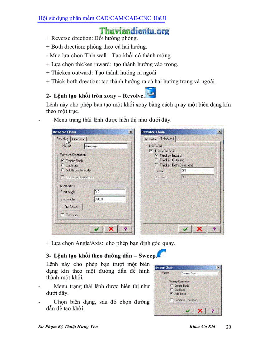 image for page Giáo trình MasterCAM X3 SPKT Hưng Yên