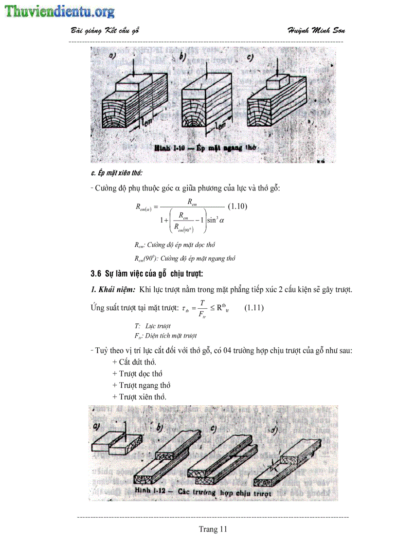 image for page Bài giảng kết cấu gỗ Huỳnh Minh Sơn