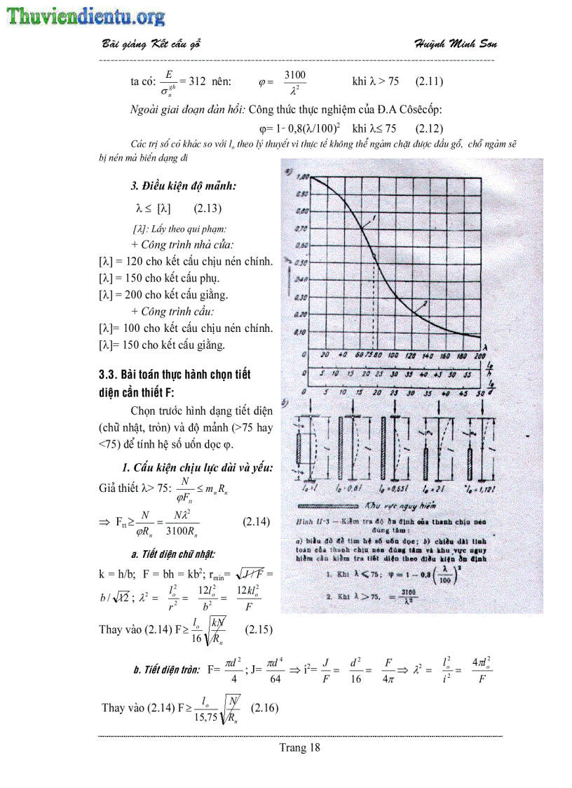 image for page Bài giảng kết cấu gỗ Huỳnh Minh Sơn
