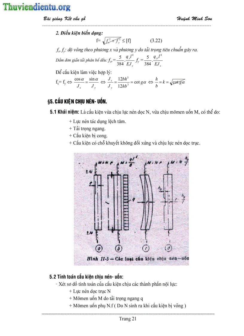 image for page Bài giảng kết cấu gỗ Huỳnh Minh Sơn