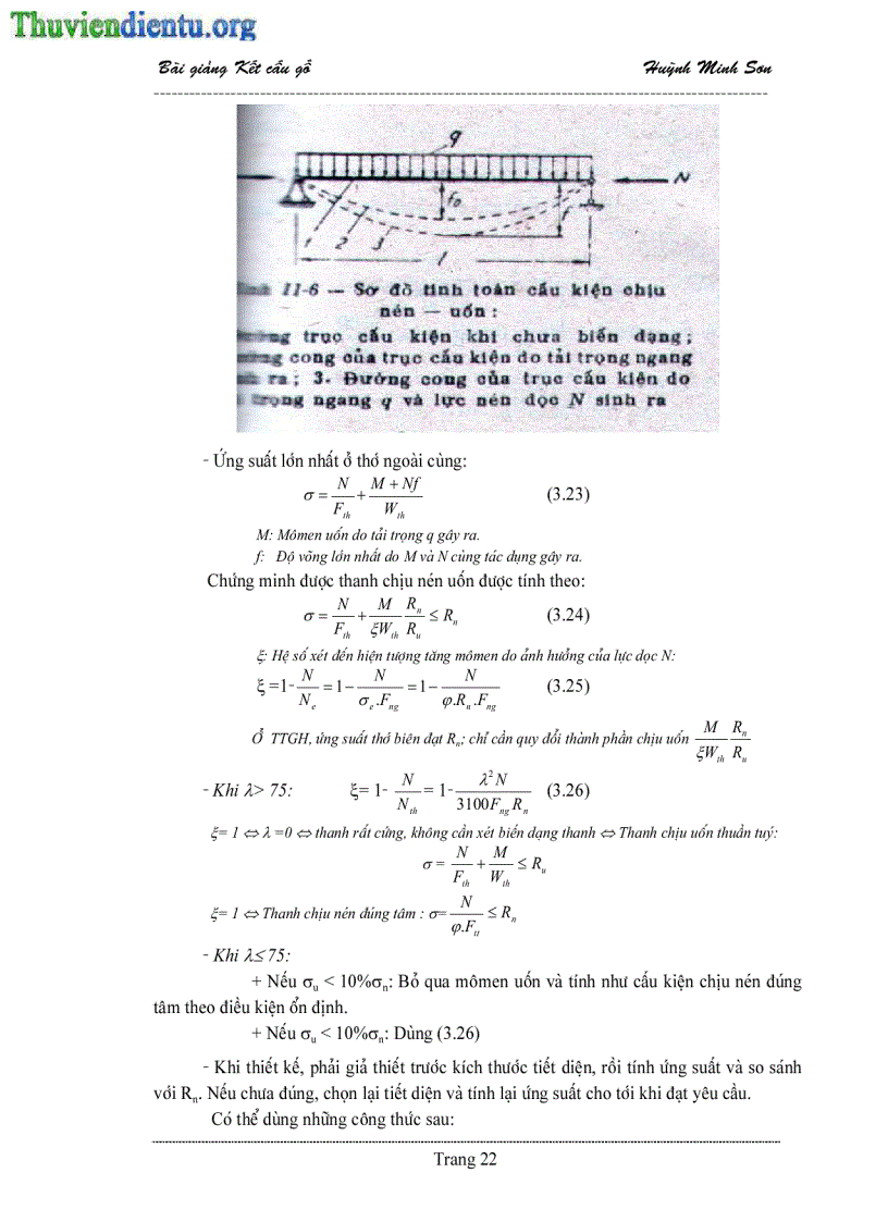 image for page Bài giảng kết cấu gỗ Huỳnh Minh Sơn
