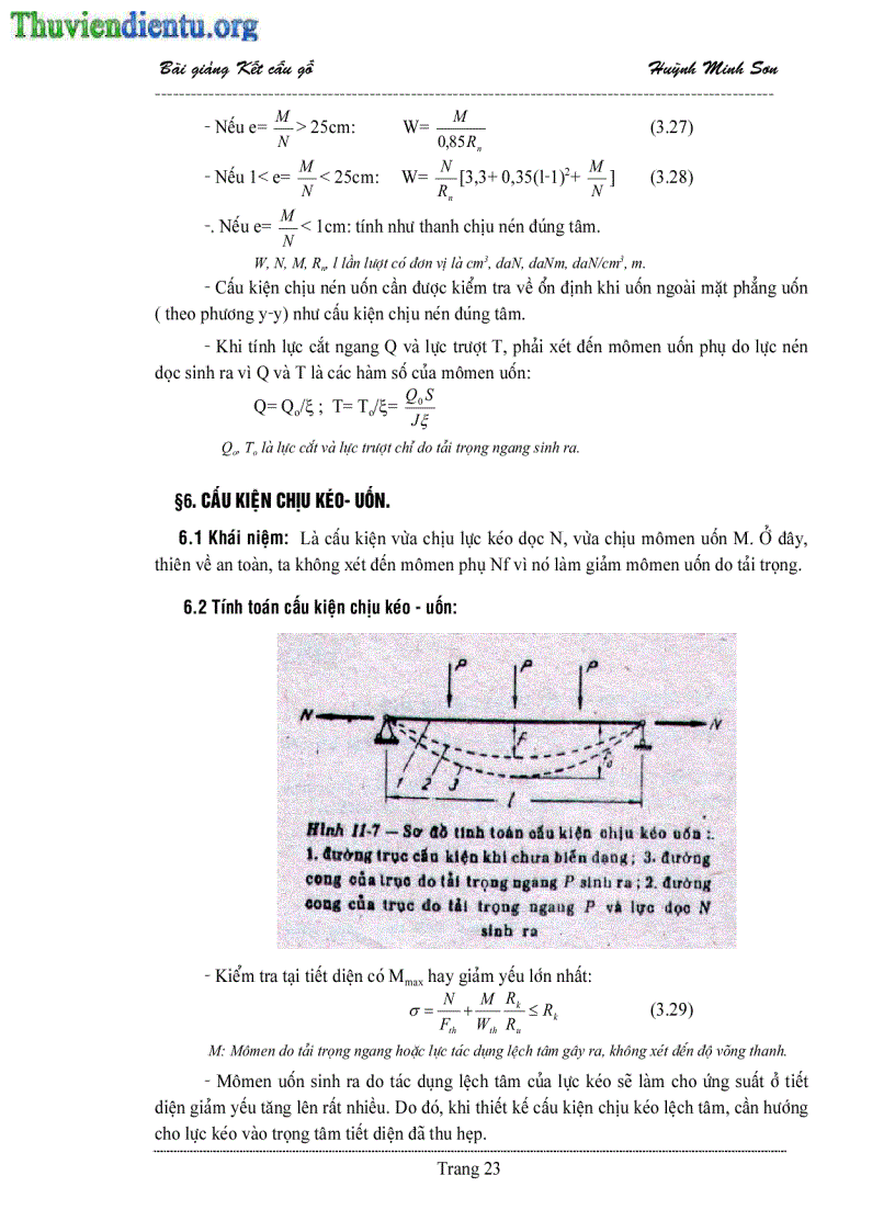 image for page Bài giảng kết cấu gỗ Huỳnh Minh Sơn