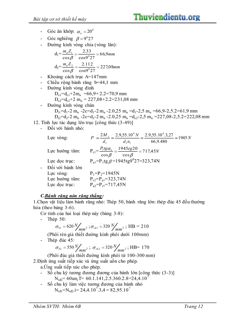 image for page Bài tập cơ sở thiết kế máy