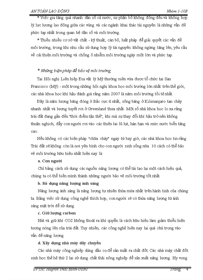 image for page BÀI TẬP LỚN An toàn lao động