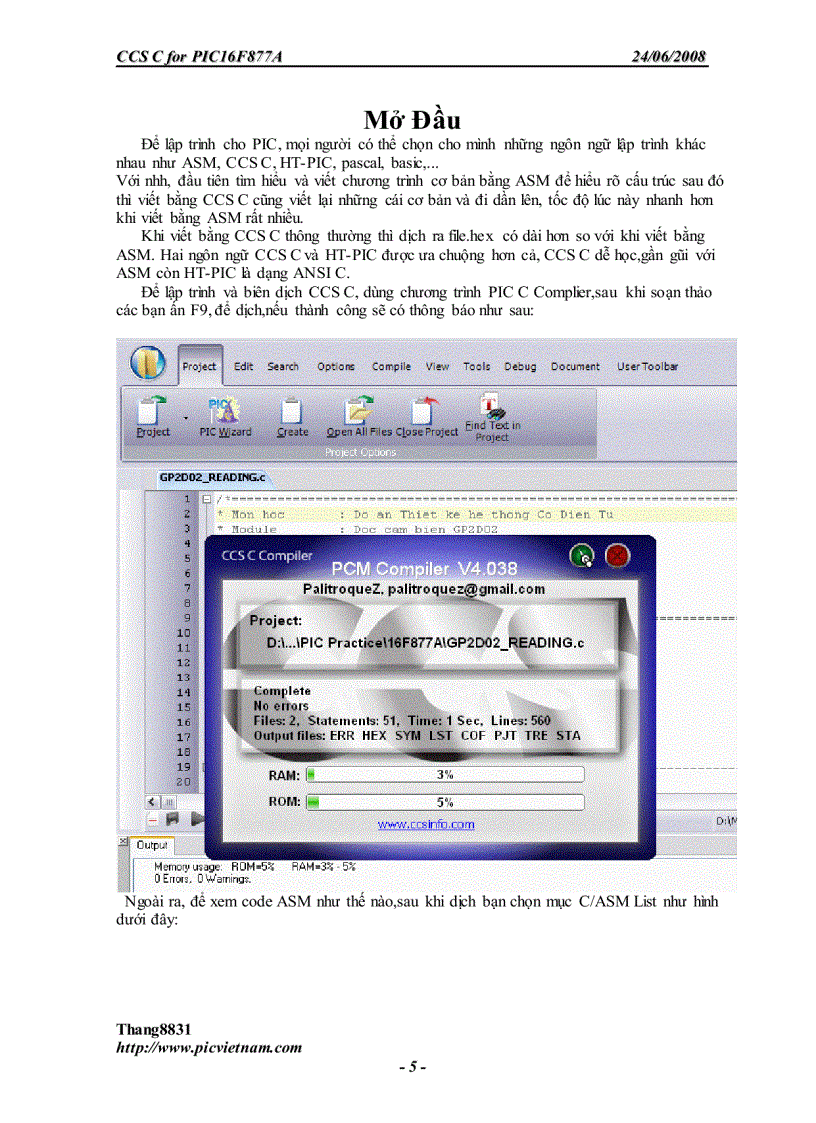 image for page CCS C for PIC16F877A