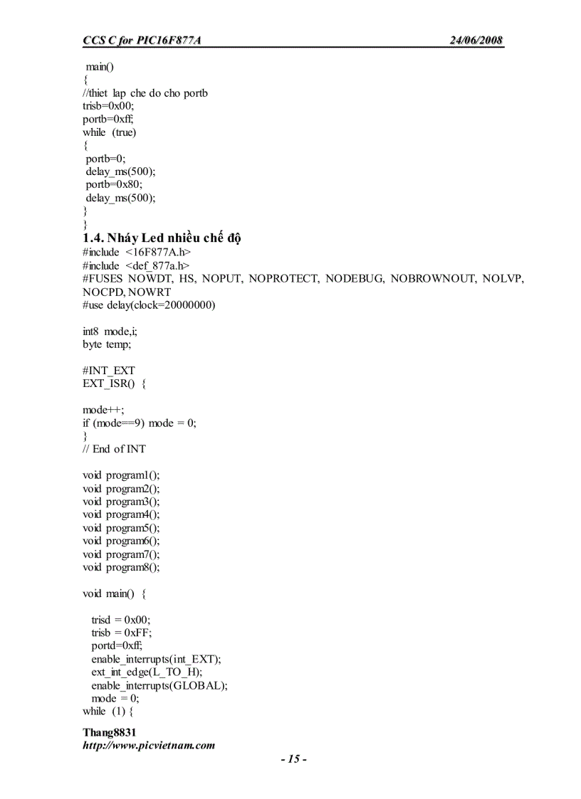 image for page CCS C for PIC16F877A