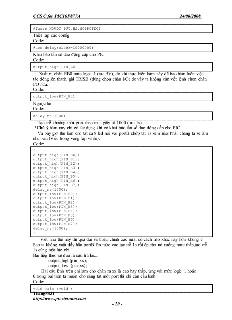 image for page CCS C for PIC16F877A