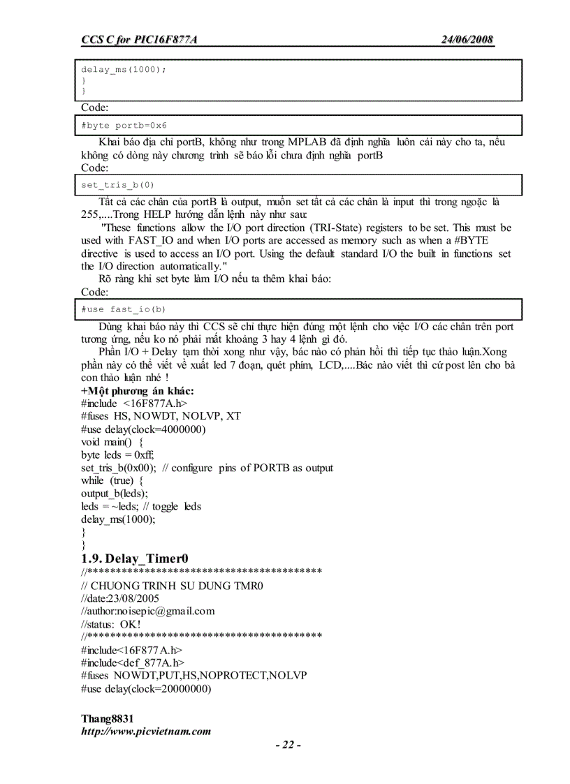 image for page CCS C for PIC16F877A