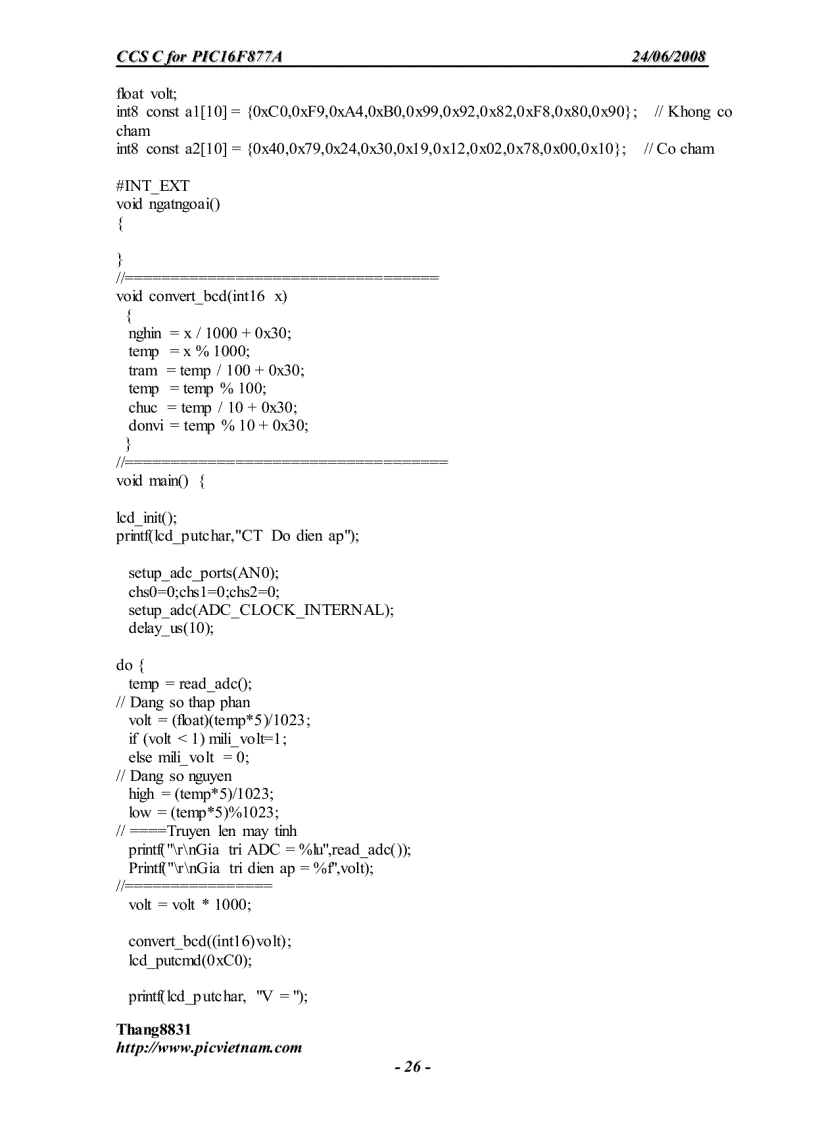 image for page CCS C for PIC16F877A