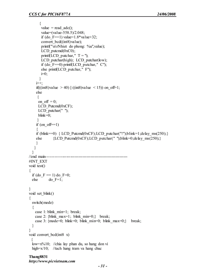 image for page CCS C for PIC16F877A