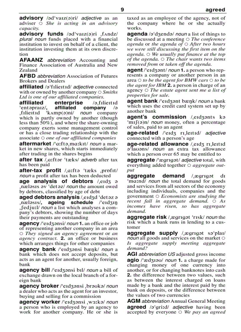 image for page Từ điển cho ngành kế toán Anh Anh