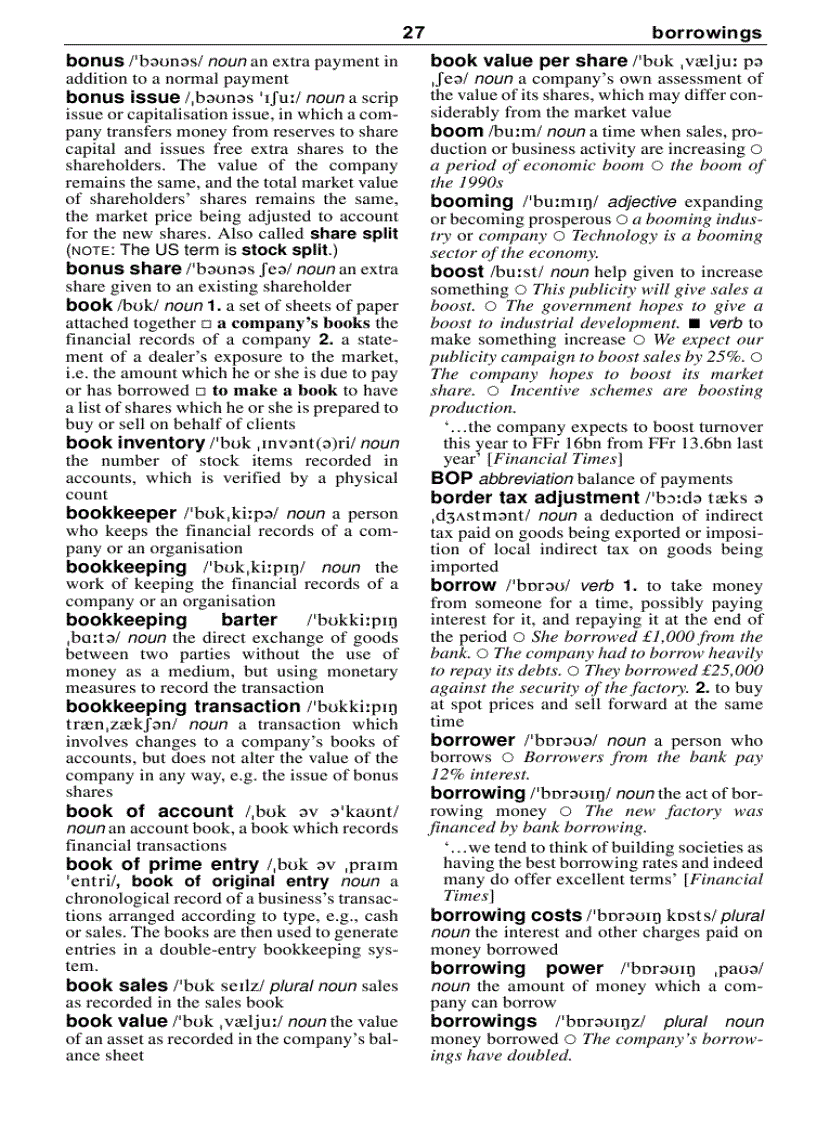 image for page Từ điển cho ngành kế toán Anh Anh