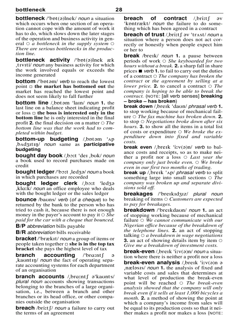 image for page Từ điển cho ngành kế toán Anh Anh