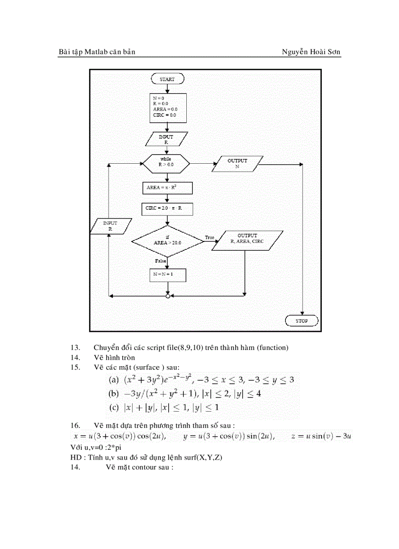 image for page Tài liệu Matlab căn bản Nguyễn Hoài Sơn có bài tập