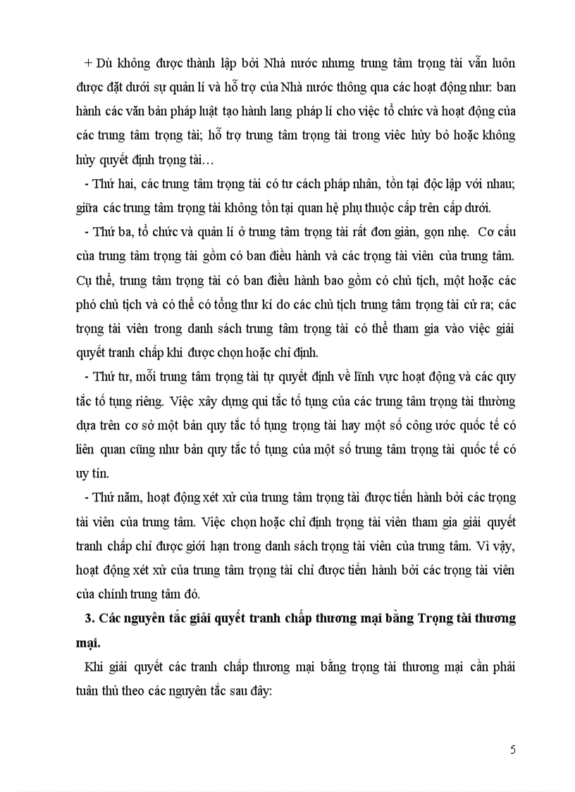 image for page Giải quyết tranh chấp thương mại bằng phương thức trọng tài thương mại theo luật trọng tài 2010