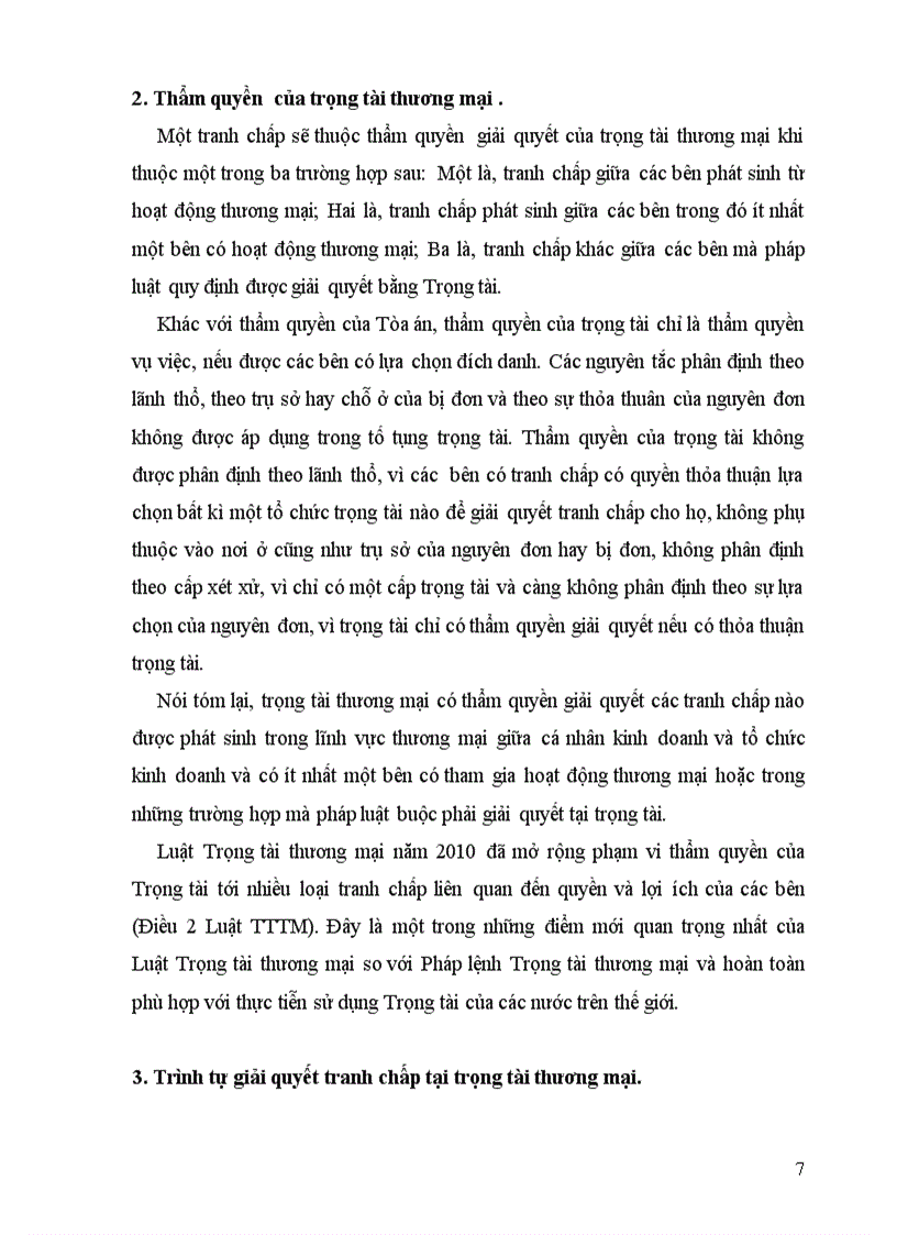 image for page Giải quyết tranh chấp thương mại bằng phương thức trọng tài thương mại theo luật trọng tài 2010