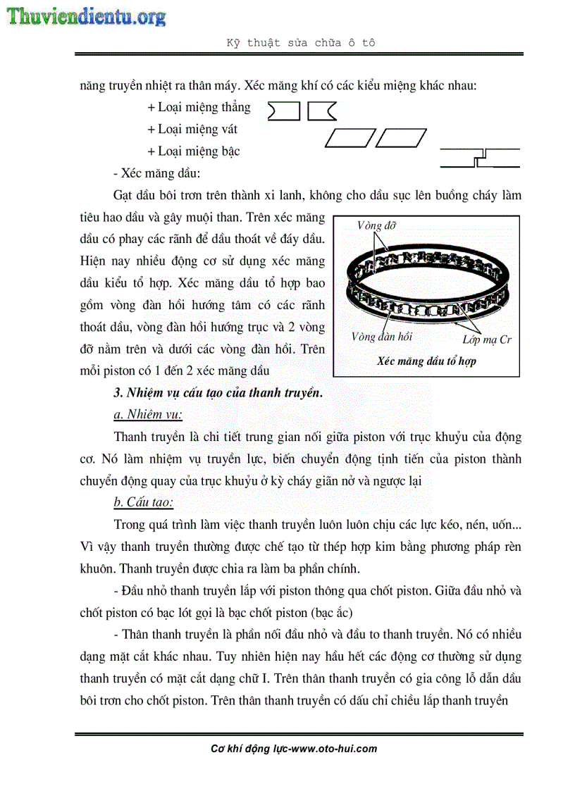 image for page Giáo trình sửa chữa cơ cấu trục khuỷu thanh truyền