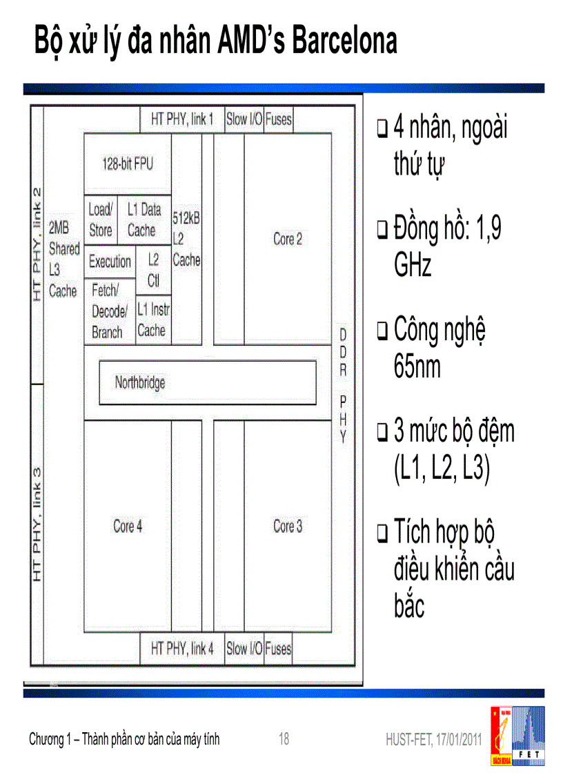 image for page Bài giảng Kiến trúc máy tính