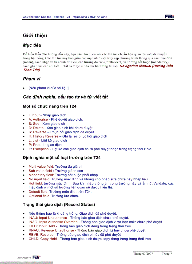 image for page Tiểu luận Hệ thống Ngân hàng Lõi T24 Core Banking