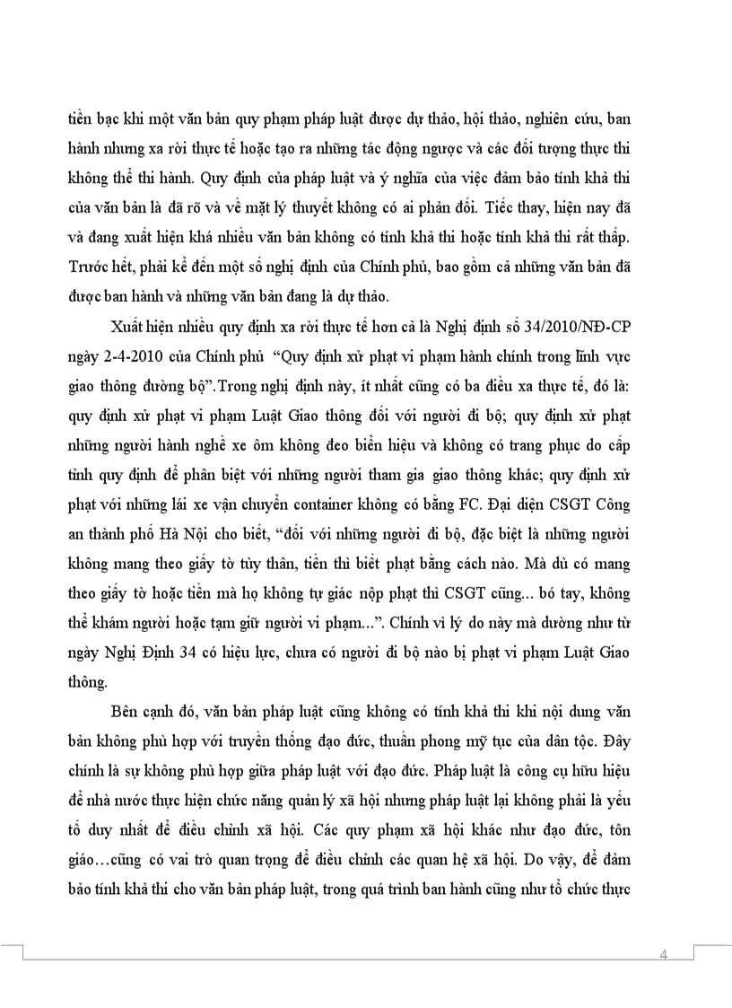 image for page Các điều kiện đảm bảo tính khả thi của văn bản pháp luật một bài tâm huyết bài này minh đươc 8đ