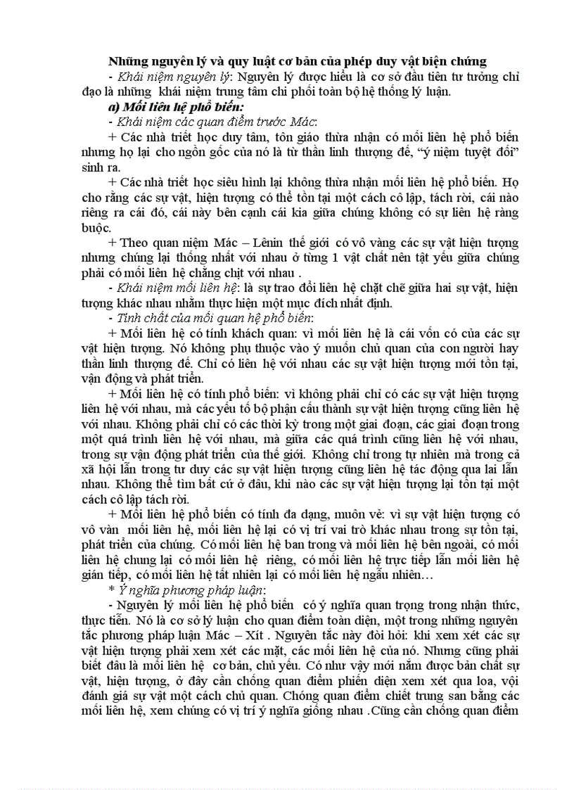 image for page Những nguyên lý và quy luật cơ bản của phép duy vật biện chứng