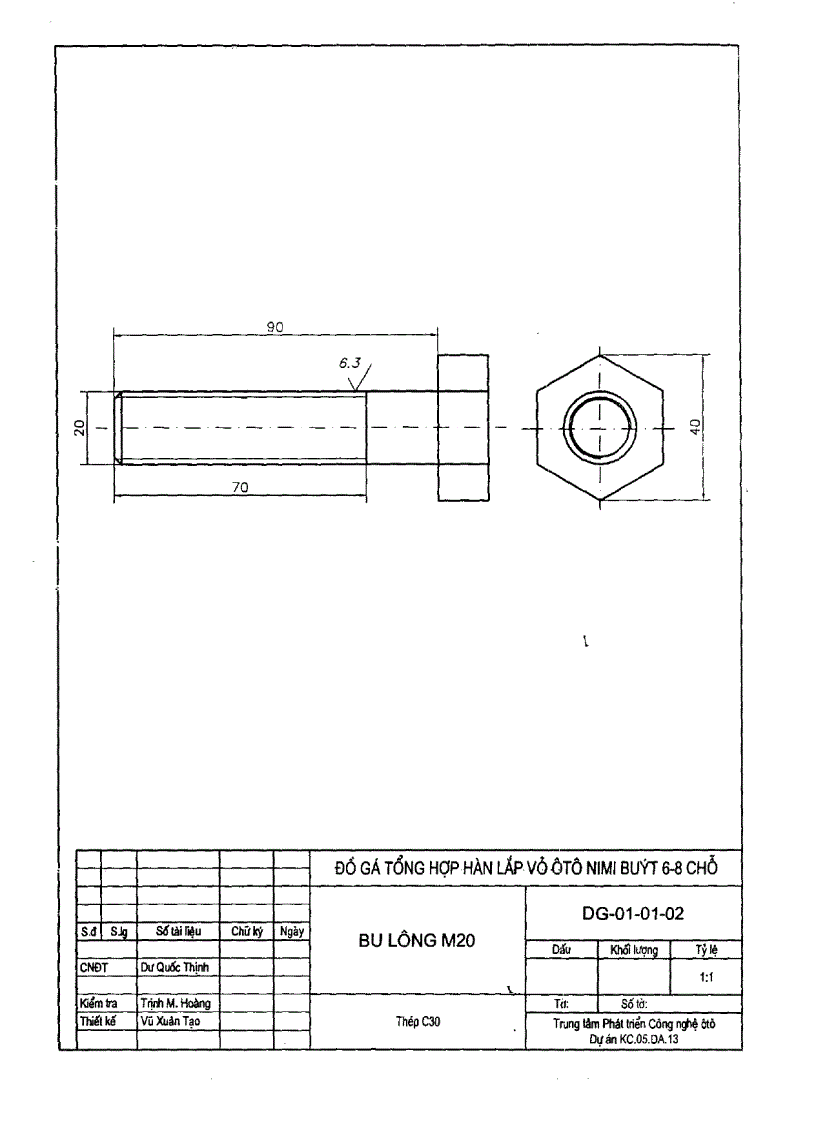 image for page Bản vẽ thiết kế chi tiết bộ đồ gá tổng hợp lắp ráp vỏ xe minibus 6 8 chổ ngồi