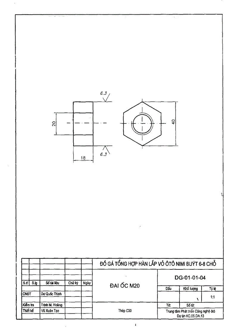 image for page Bản vẽ thiết kế chi tiết bộ đồ gá tổng hợp lắp ráp vỏ xe minibus 6 8 chổ ngồi