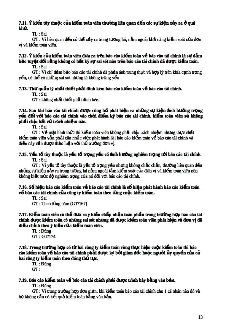 image for page Ôn trắc nghiệm môn kiểm toán 1