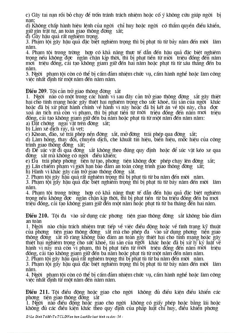 image for page Bộ luật hình sự của nước cộng hoà xã hội chủ nghĩa việt nam số 15 1999 qh10