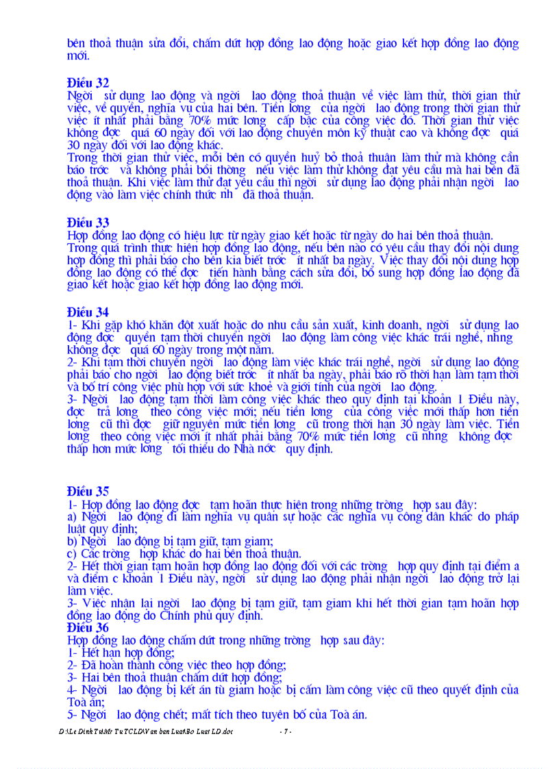 image for page Bộ luật lao động của nước cộng hoà xã hội chủ nghĩa việt nam