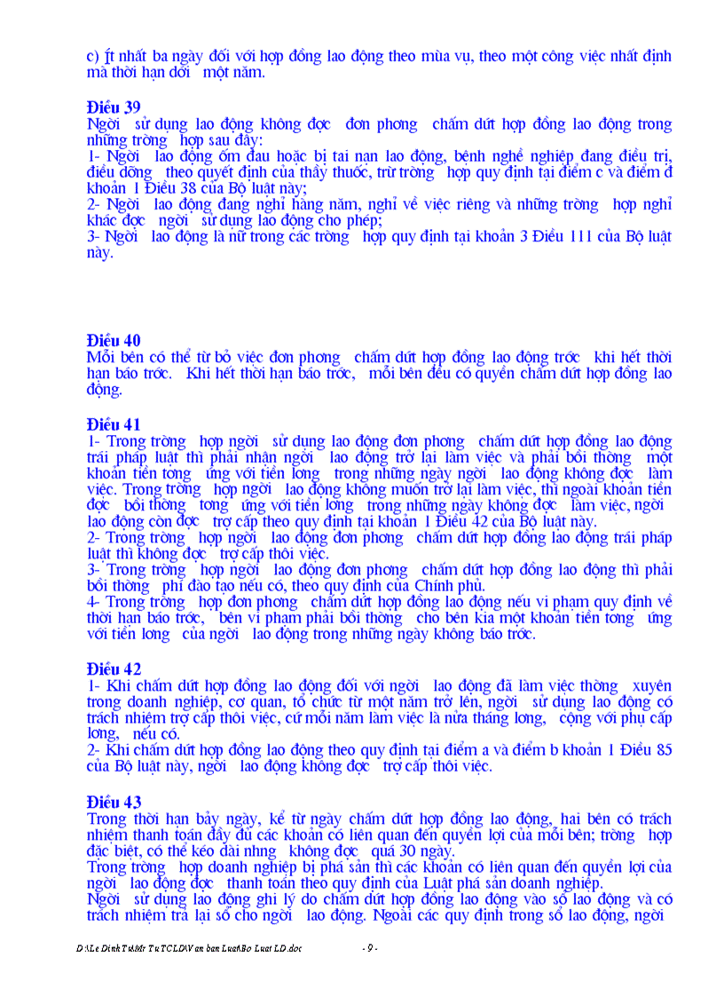 image for page Bộ luật lao động của nước cộng hoà xã hội chủ nghĩa việt nam