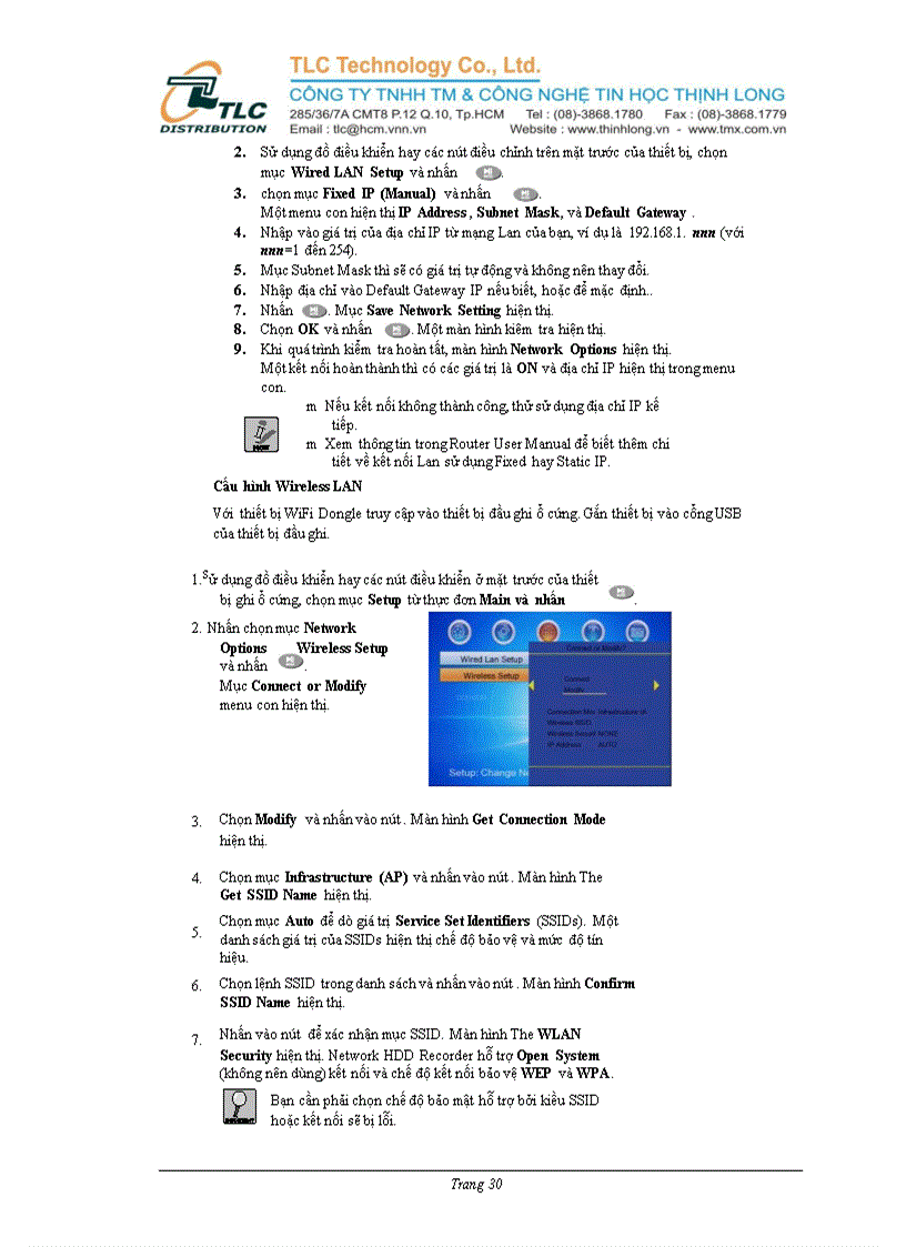 image for page Hướng dẫn sử dụng Tổng đài TX 7200