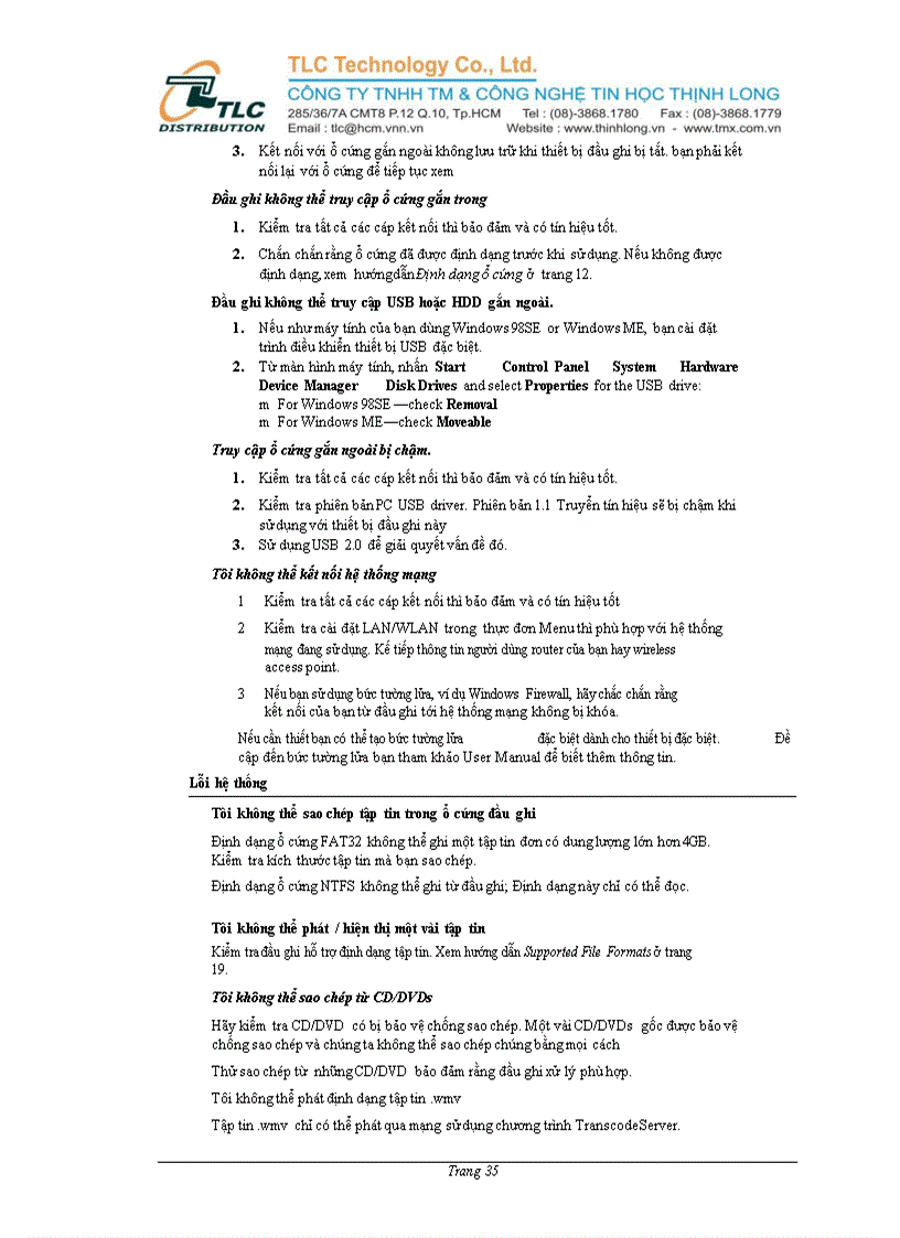 image for page Hướng dẫn sử dụng Tổng đài TX 7200