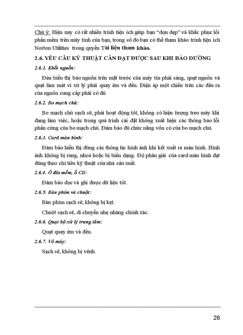 image for page Hướng dẫn khắc phục một số lỗi khởi động và tối ưu hóa máy tính