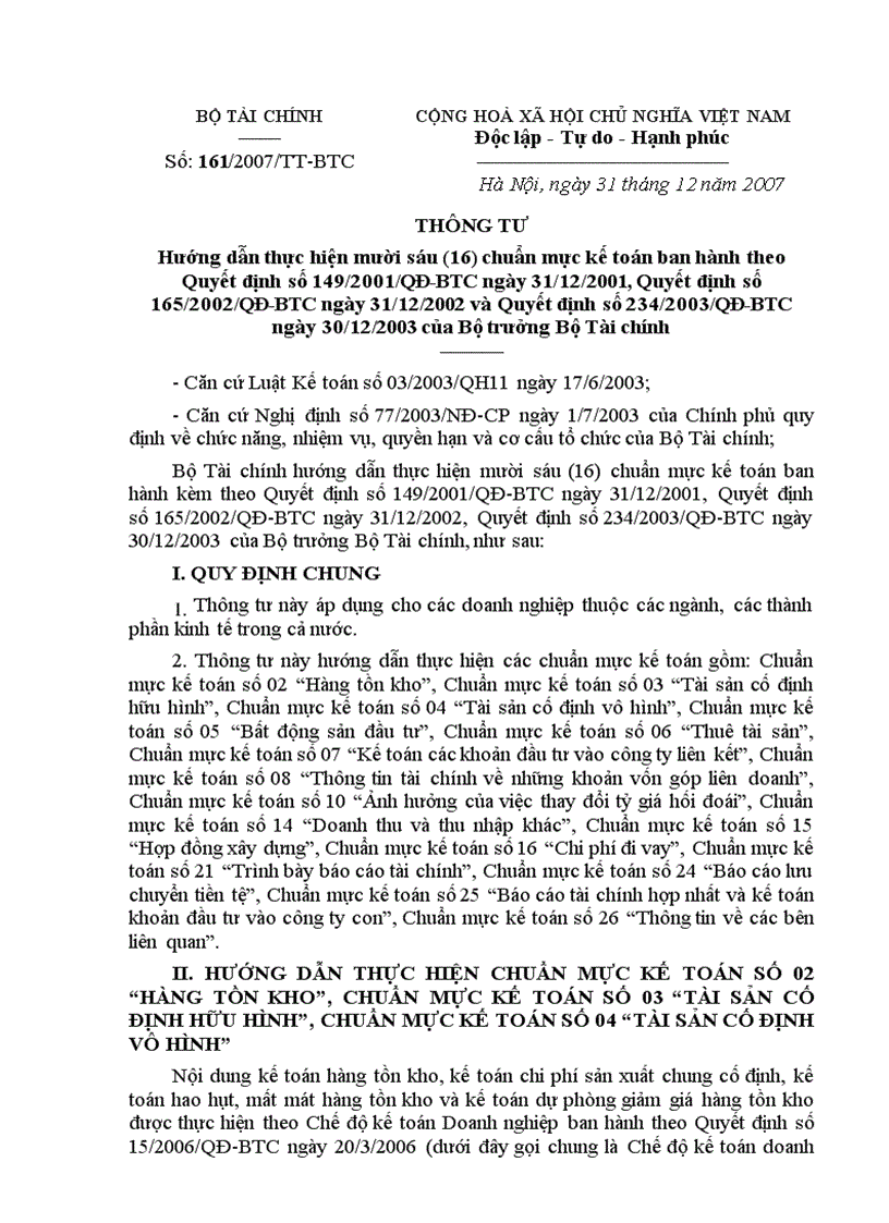 image for page Hướng dẫn chuẩn mực kế toán