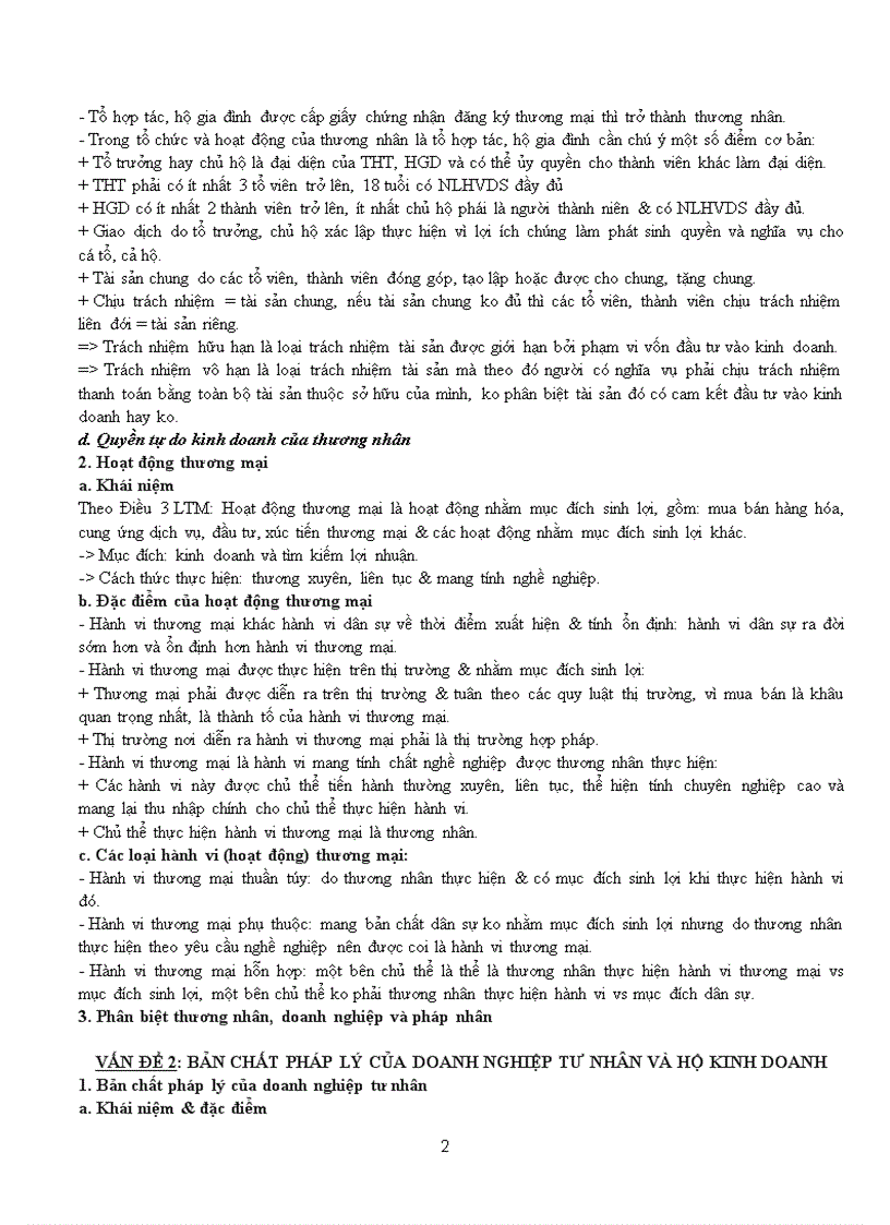 image for page Đề cương ôn tập Luật thương mại modul 1