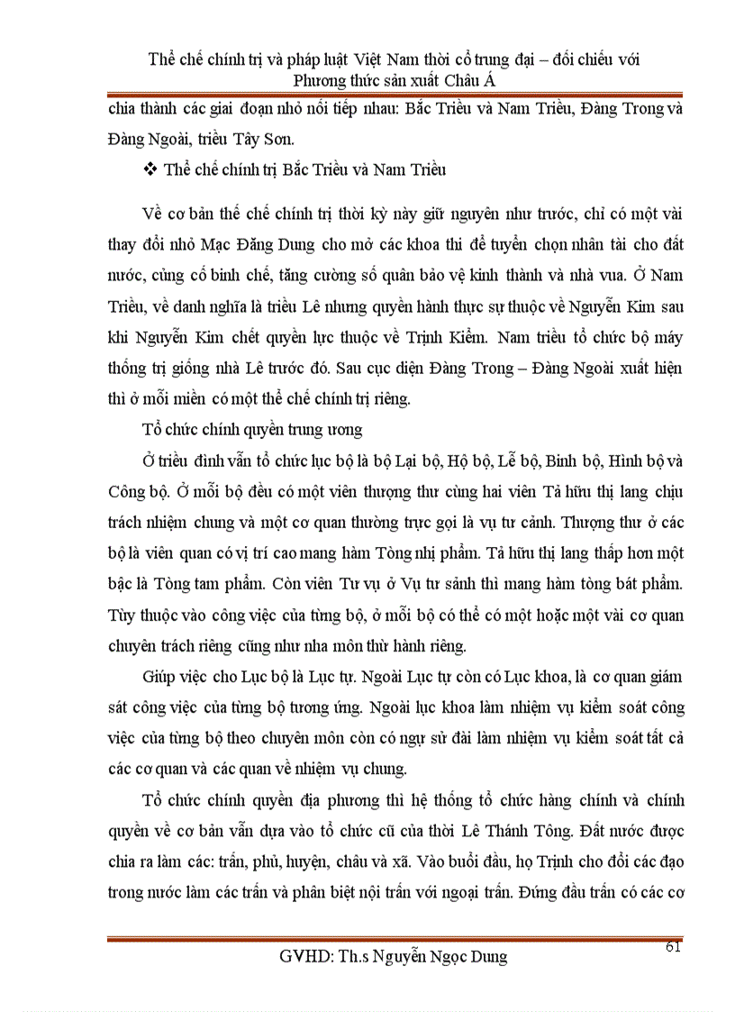 image for page Thể chế chính trị và pháp luật Việt Nam thời cổ trung đại đối chiếu với Phương thức sản xuất Chu