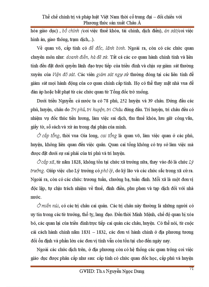 image for page Thể chế chính trị và pháp luật Việt Nam thời cổ trung đại đối chiếu với Phương thức sản xuất Chu