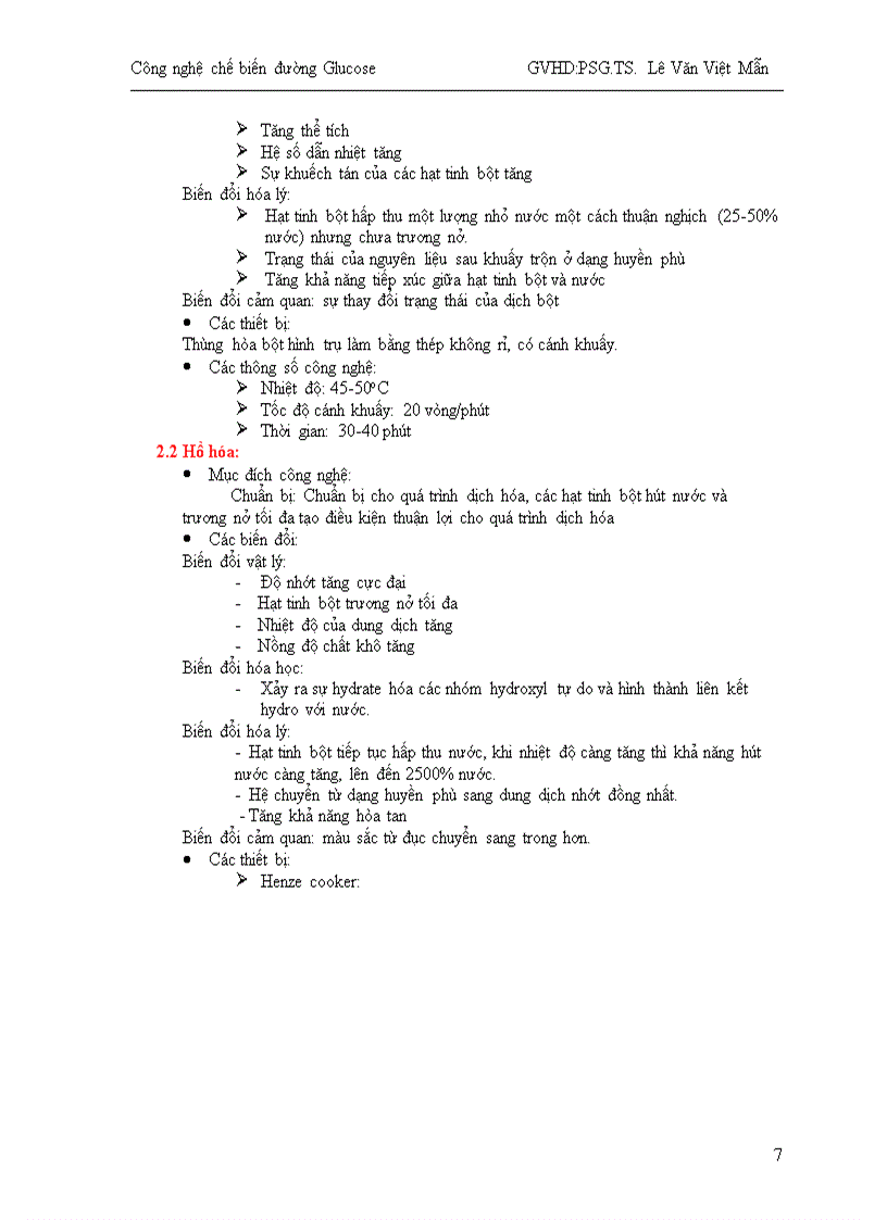 image for page Công nghệ chế biến đường Glucose