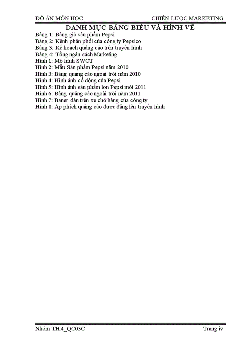 image for page Chiến lược marketing Xây dựng chiến lược Marketing cho công ty Pepsico Việt Nam