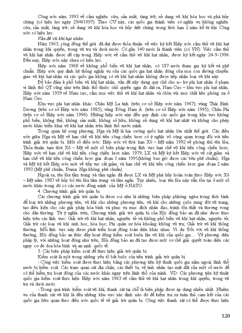 image for page Đề cương hỏi đáp môn công pháp quốc tế đại học luật năm 2012